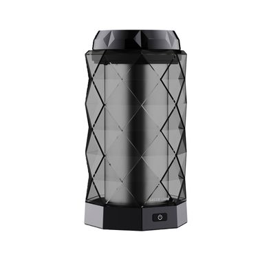 Green Lion Crystal Bakhour with Turbofan, ABS Sheathing Material, 2000mAh Battery Capacity, Type-C Charging Port, Compact & Portable - Black