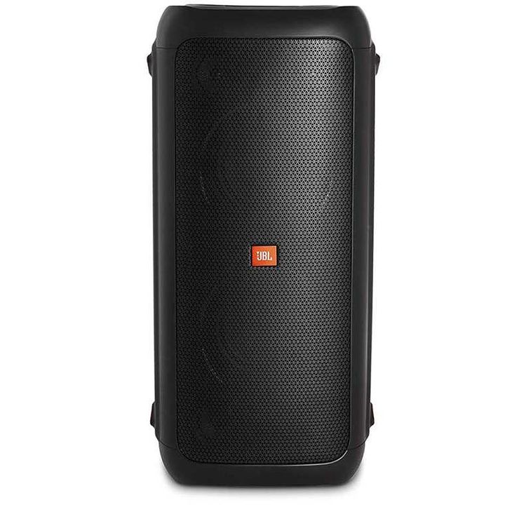 JBL PartyBox 300 Portable Bluetooth Speaker with Light Effects, 10000mAh Rechargeable Battery 18-hours Playtime, Built-in with Mic & Guitar Inputs - Black