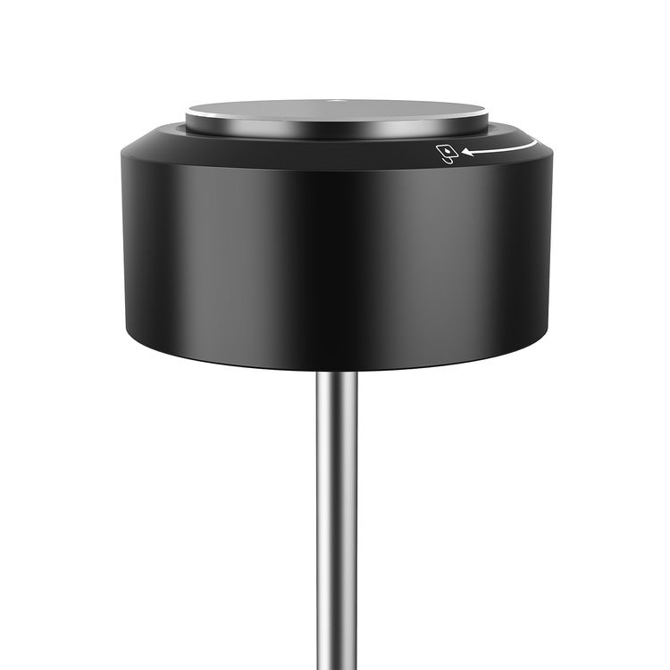 LePresso Professional Hand-Press Espresso Maker with 9 Bar Pump Pressure, Standard 51mm Portafilter, 80mL Water Tank Capacity, 15-18g Coffee Powder Capacity, 304 Stainless Steel & Aluminum Alloy Materials, Travel-Friendly Design, 2 Cups of Espresso - Black