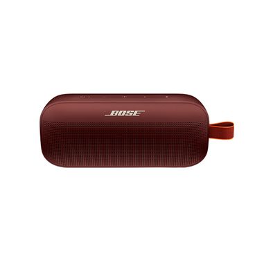 Bose SoundLink Flex Bluetooth Portable Speaker with Built-in Microphone, Up to 12 Hours Battery Life, USB-C Charging Port, IP67 Waterproof, Bluetooth & USB Connectivity - Red