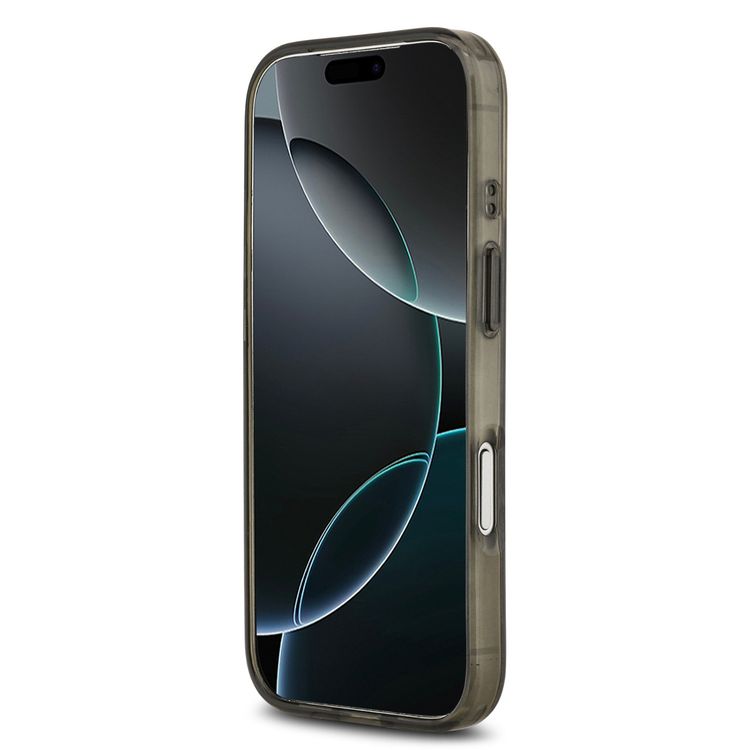 غطاء MagSafe للكمبيوتر الشخصي وTPU بتصميم نمط Phython وشعار كلاسيكي لجهاز iPhone 17 Pro، حماية من الصدمات، قبضة مريحة، تصميم نحيف وخفيف الوزن، تغليف مستدام، سهل التركيب - أسود