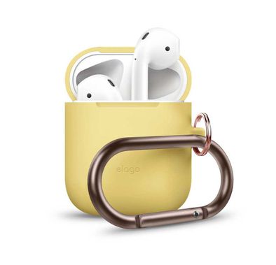 Apple AirPods 1 & 2 Elago Hang Case - Yellow