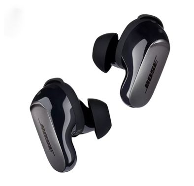 Bose Quiet Comfort Ultra Earbuds, 2 Hours Battery Charge Time, Adjustable Noise Cancelling, Up to 6 Hours Playtime, USB-C Charging Interface, IPX4 Water Resistant - Black