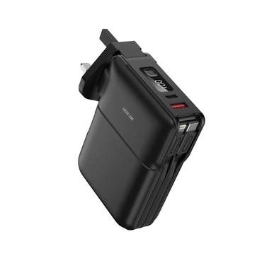Green Lion Travel Power Bank 10000mAh, Adaptor, Holder, L...