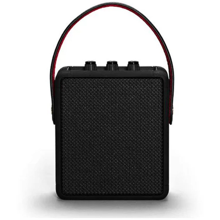 Marshall Stockwell 2 Bluetooth Wireless Stereo Speaker, Lithium-ion Battery, Water Proof, 20 Hours Playing Time, 5 Hours Charging Time, Fast Charge - Black