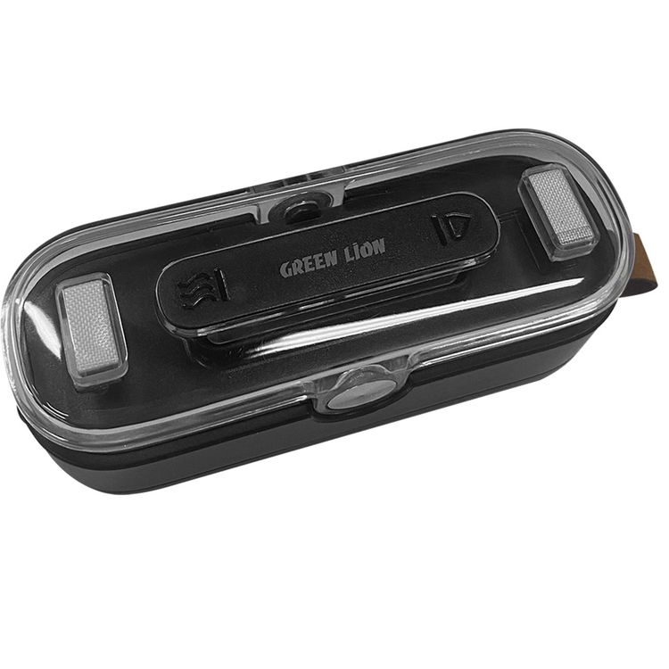 جهاز مانع تسرب صغير محمول 2 في 1 من Green Lion مع لوح مغناطيسي ناعم، مادة ABS متينة، إحكام جيد للهواء - أسود