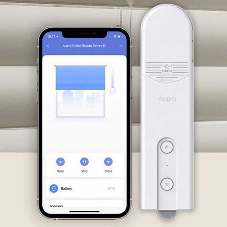 Roller Blind Aqara Smart Driver E1 Blind Shade for Window - White