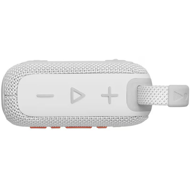 JBL Go4 Portable Wireless Speaker, 7 Hours Music Play Time, Water Proof & Dust Proof, Bluetooth Version 5.3, Rechargeable Battery, Vibrant Color Options, JBL Pro Sound - White