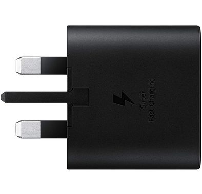 Samsung Type-C Wall Charger, 25W PD USB-C Adapter, Fast Charging Compact Design Charger Compatible for Samsung Galaxy S10 5G, A80, A70 & Other USB PD 3.0 Devices - Black