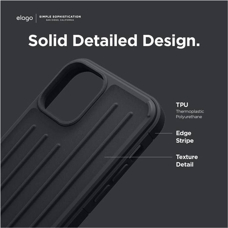 Elago Armor Case for iPhone 12 Pro (6.1") - Black