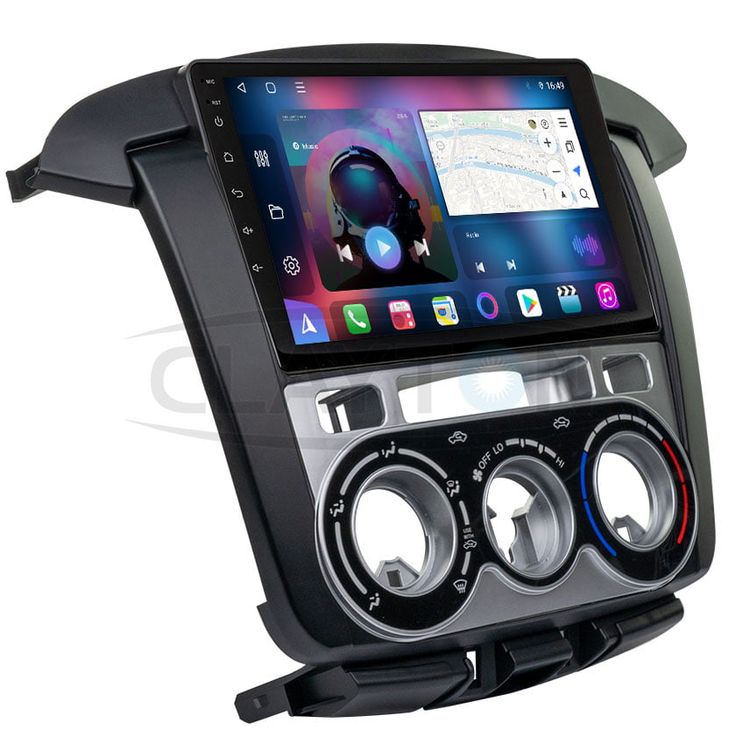 Clayton Android Multimedia System, Toyota Innova 2007-2011, 2 GB, 32 GB - Black