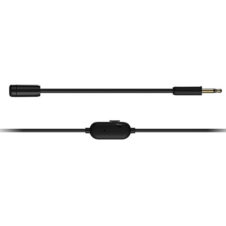 سماعة الألعاب المحمولة TUSQ من SteelSeries، باللون الأسود، صغيرة - أسود