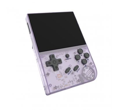 Green Lion GP PRO Gaming Console with Vibration Motor, Gamepad Connection, HDMI Output, Linux System, 7 Hours Working Time, 64GB Storage, 640×480 Pixels Resolution, 3.5 Inches Screen - Purple