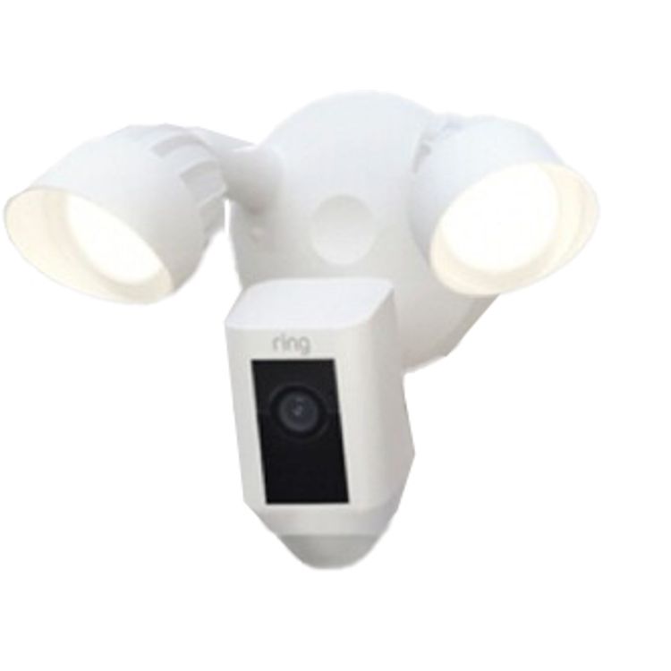 Ring Floodlight Cam Wired Plus | White