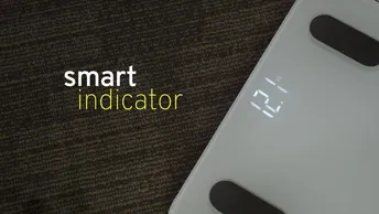 Body Weight Scale, Porodo Lifestyle Smart Bluetooth Full Body Fat Scale, Works with Bluetooth on iOS and Android