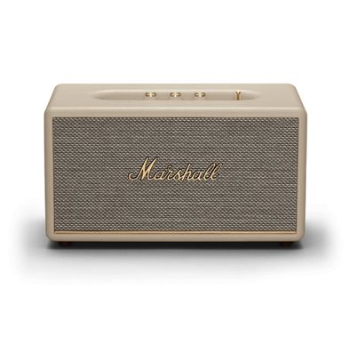 Marshall Stanmore III Wireless Portable Stereo Bluetooth Speaker, 10m Bluetooth Range, Bluetooth Version 5.2, Iconic Marshall Styling, High-quality Materials, Dynamic Loudness - Cream