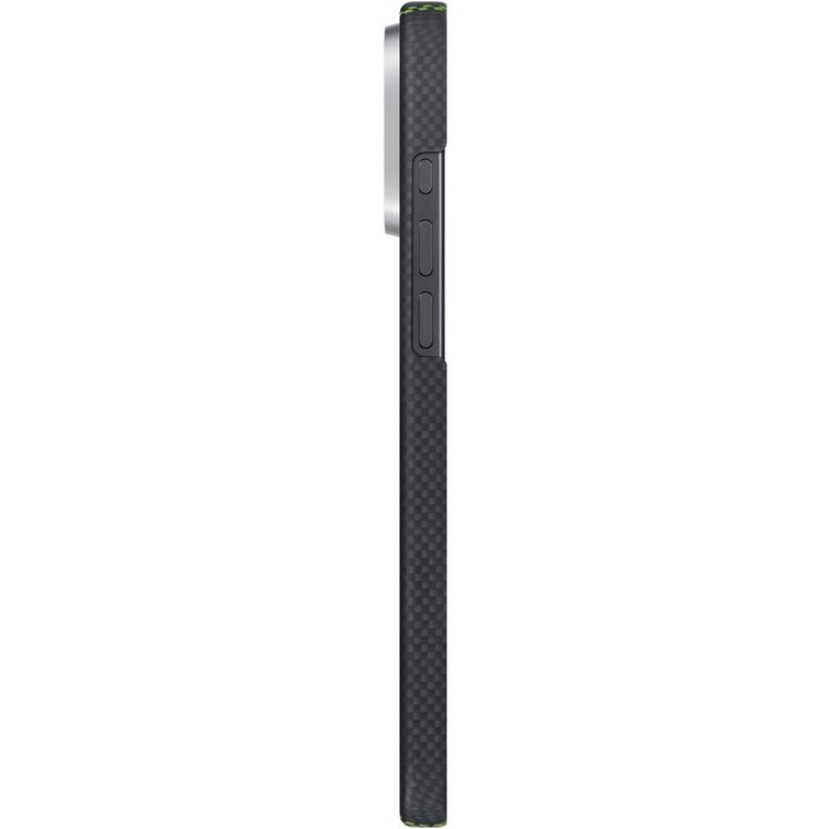 Pitaka Aries Tactile Woven Case for iPhone 16 Pro, MagSafe Compatibility, Slim & Lightweight, Secure Grip, Raised Edge Camera - Credit Card