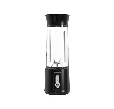 Green Lion Jet Plus 6-Bladed Juicer with 18000rpm Motor Speed, 500mL Jar Capacity, 4000mAh Battery Capacity, 20 Blending Cycles per Charge - Black