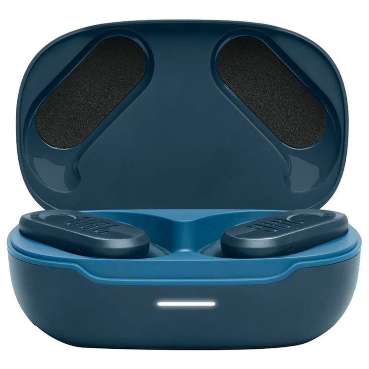 JBL Endurance Peak 3 Waterproof True Wireless In-Ear Sport Headphone, 50 Hours Playing Time, Bluetooth version 5.2, IP68 Dust & Water Resistance, 5.5 Hours Talking Time - Blue