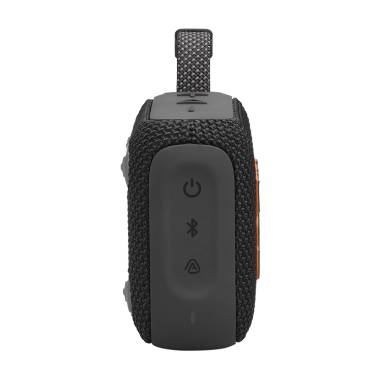 JBL Go4 Portable Wireless Speaker, 7 Hours Music Play Time, Water Proof & Dust Proof, Bluetooth Version 5.3, Rechargeable Battery, Vibrant Color Options, JBL Pro Sound - Black