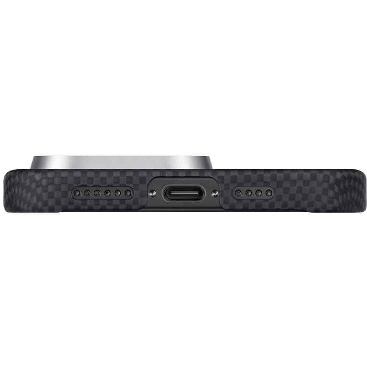 Pitaka Aries Tactile Woven Case for iPhone 16 Pro Max, MagSafe Compatibility, Slim & Lightweight, Secure Grip, Raised Edge Camera - NoProblemo