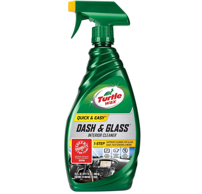 واقي زجاج ولوحة شمع Turtle Wax، حماية من الأشعة فوق البنفسجية UVA/UVB، رغوة، 680 مل - أخضر