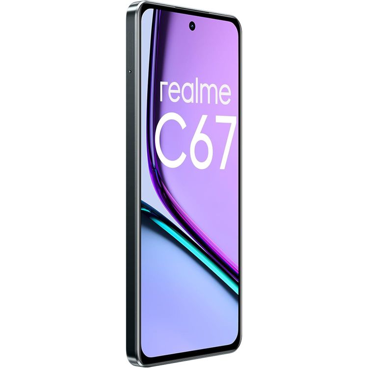 Realme C67 TRA Version, 4G, 8Gb RAM, 256GB Storage, 6.72", 108 MP, Dual-SIM, Android 14, GSM, HSPA, LTE - Black Rock 