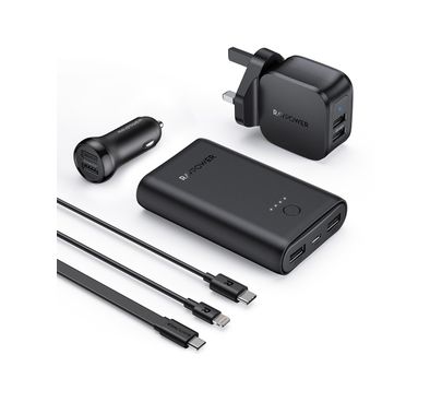 Power Bank RAVPower RP-PB210-BK 6 in 1 Prime Power Bank Combo - Black