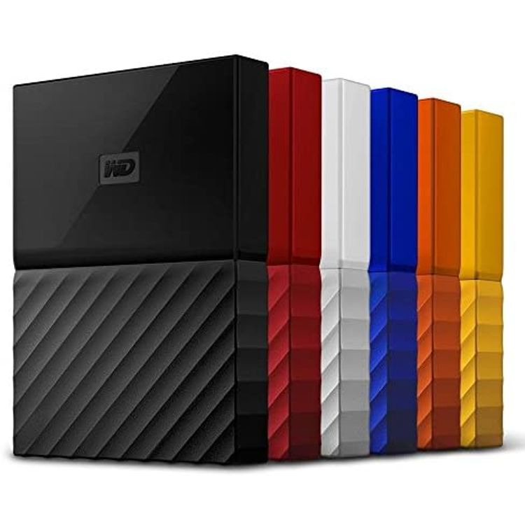 WD 2 TB My Passport Portable Hard Drive - Black