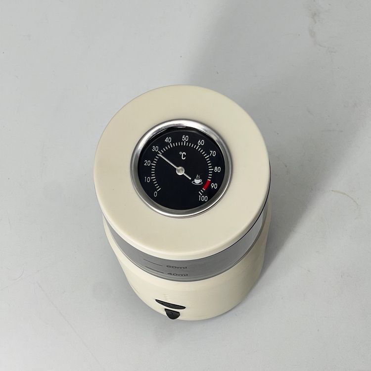  LePresso Portable Espresso Machine,  Food Grade Stainless Steel, 2500mAh x3 Battery Capacity, 80mL Water Tank Capacity - White