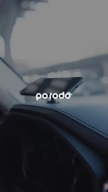 Porodo 360° Magnetic Car Mount | UAE (PD-3CDMGCR-BK)