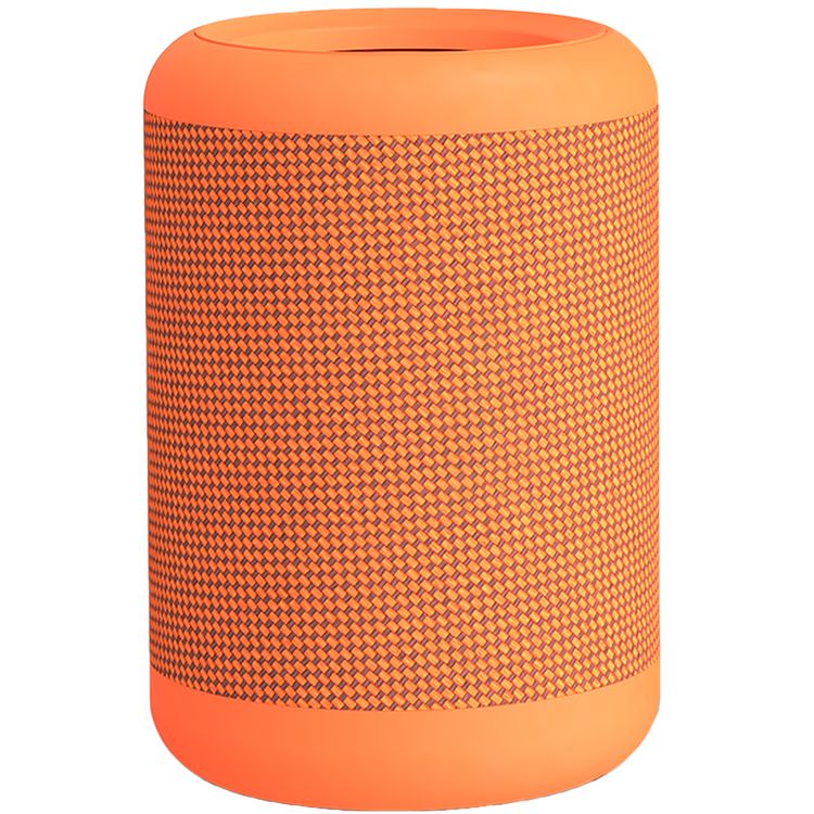 Porodo Soundtec Outdoor Speaker with Flexible Audio Input & Deep Bass, Up to 8 Hours Working Time, 1800mAh Battery Capacity, 40mm Driver Size, Water-Proof, Portable Design - Orange