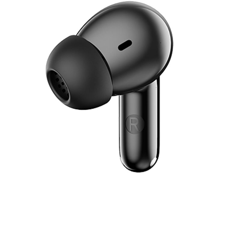 Green Lion Smart Tune True Wireless Earbuds with ANC, Smart Display Case, 500mAh Case Battery Capacity, 10m Transmission Range, IPX5 Waterproof - Black