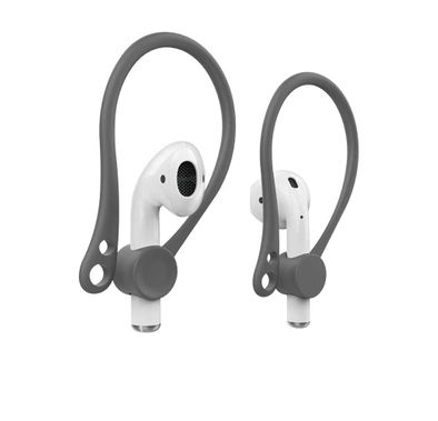 AhaStyle Premium Soft TPU Earhooks Comfortable Fit, Ergonomic Design Compatible for AirPods 1/2 Suitable for Cycling, Gym and Other Fitness Activities