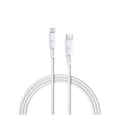 iPhone Cable to Type-C RAVPower RP-CB1003WHI Lightning Cable to Type-C - White