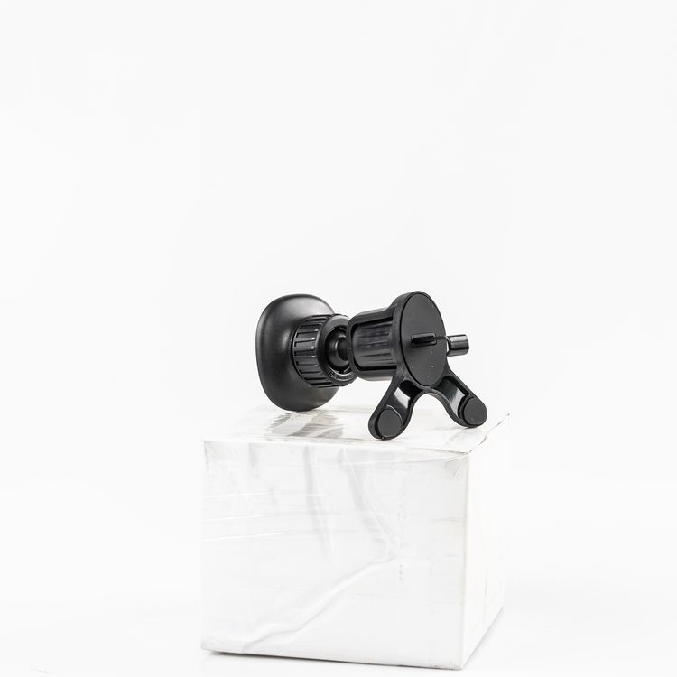 Porodo Universal Dual Mode Magnetic Phone Mount with Rotating Ball Joint, Strong Magnetic Hold, One-Hand Operation, Portable & Ultra Compact Design - Black