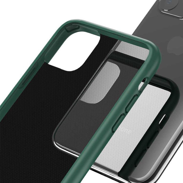 Devia New Shark4 Shockproof Case with Air Bag Anti-Falling Protection Compatible for iPhone 11 Pro (5.8") Scratch Resistance - 360° Full Protection Back Cover - Green