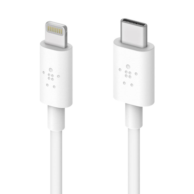 Lightning to USB-C Cable Belkin F8J239BT04-WHT Lightning to USB-C Cable - White