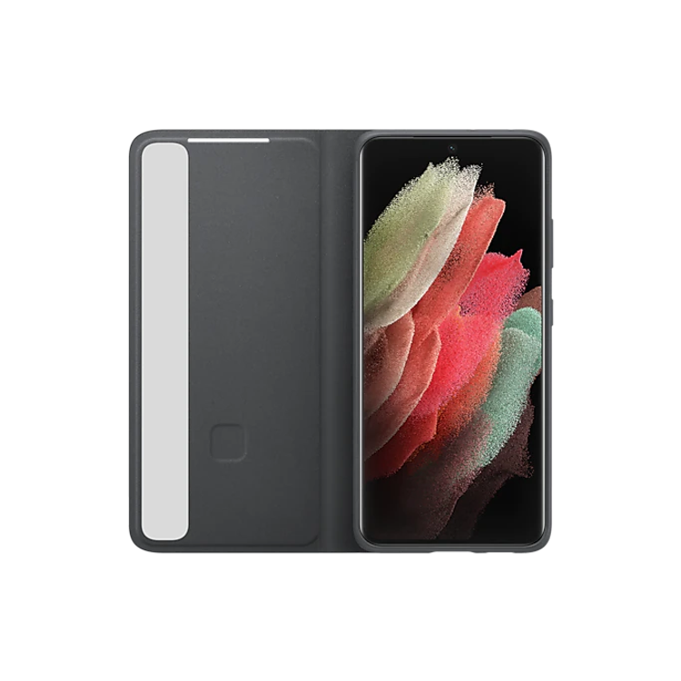 Samsung Galaxy S21 / S21+ 5G Smart Clear View Cover (ZG996CBE-BK) - Black