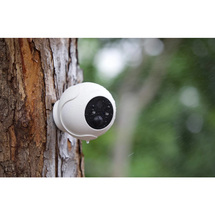 SwitchBot 1080P HD Night Vision Outdoor Spotlight Security Camera with AI for Human/Pet Detection