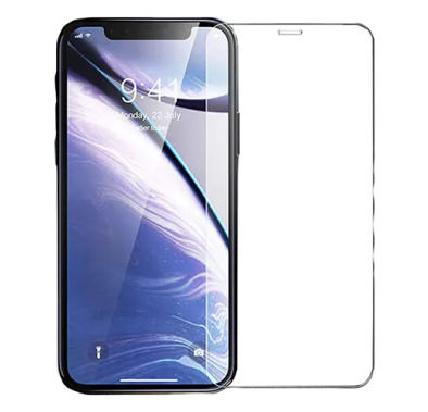 ديفيا Entire View Tempered Glass لهاتف iPhone 6.1 الجديد - شفاف كريستالي
