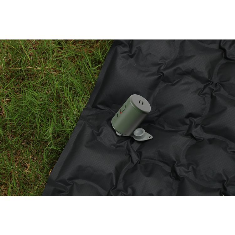 Porodo Lifestyle Camping Inflate and Deflate Air Pump, Type-C Charging Port, Portable & Lightweight, 800mAh Battery, 25 Minutes Working Time, 2 Hours Recharge Time - Green