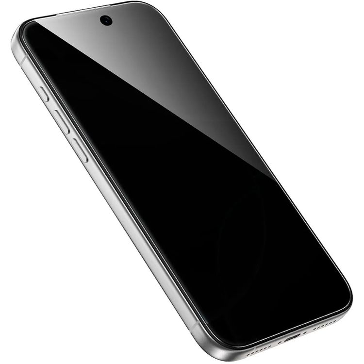 Green Lion 9H Steve Privacy Screen Protector for iPhone 17, Anti-Peeping Glass, 9H Item Hardness, Crystal Clear, Highly Responsive, Privacy Protection, Anti-Fingerprint, Anti-Scratch, Oleophobic Coating, Ultra-Thin - Black