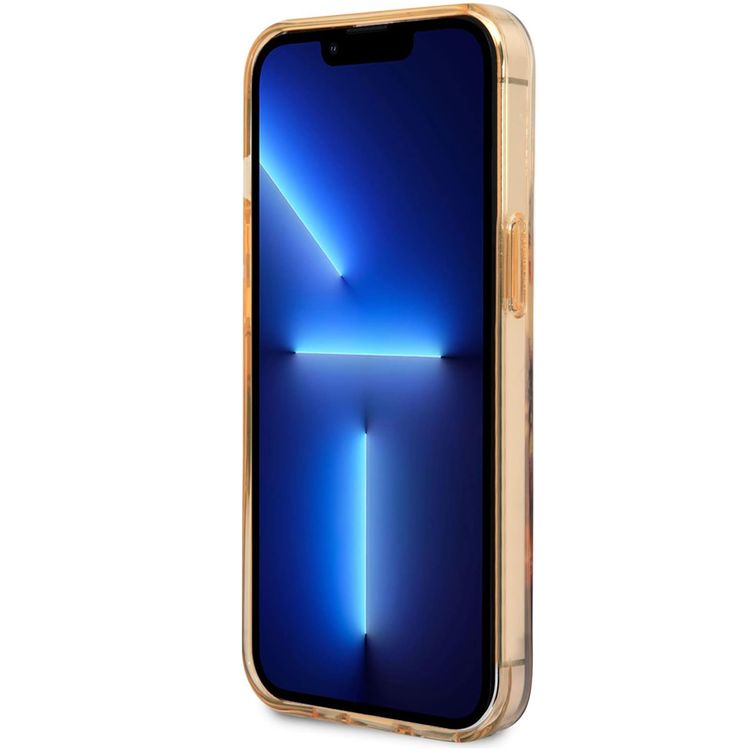 USPA PC/TPU Case with California Design & Horse Dyed Bumper iPhone 14 Pro Compatibility - Red