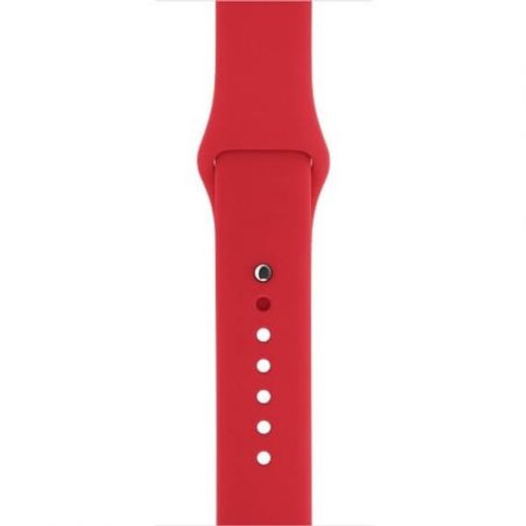 Devia Deluxe Series Sport Band for Apple Watch 4 44mm - Red