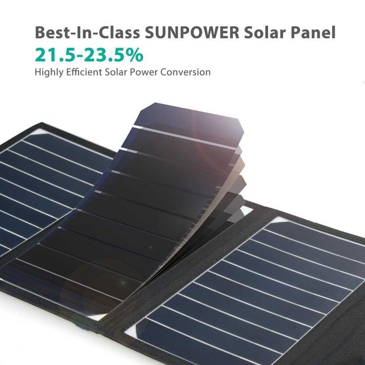RAVPower 16W Dual USB Solar Charger