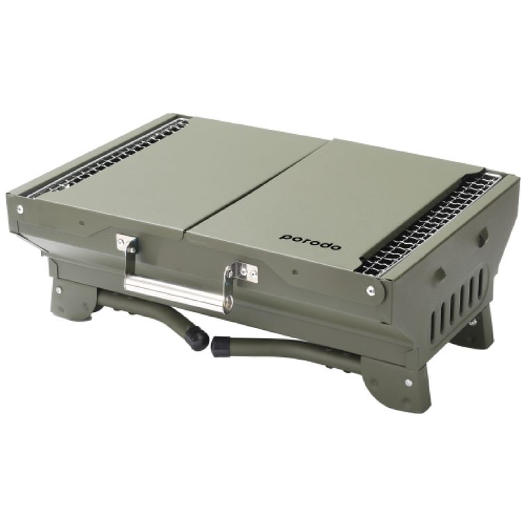Porodo Lifestyle Camping  Portable Charcoal Grill/Carbon Oven - Green