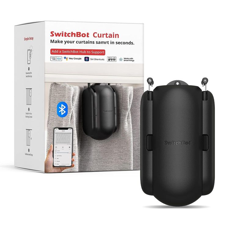 SwitchBot Curtain ( U Rail 2 ) - Black