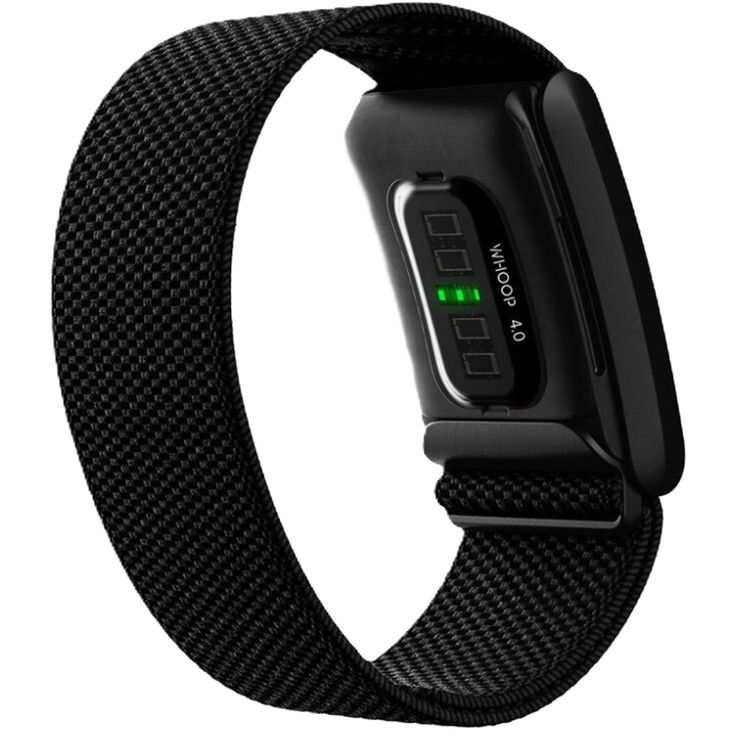 WHOOP 4.0 Wearable Fitness Tracker, IP68 Dustproof & Waterproof, Tracks Activity & Sleep - Black