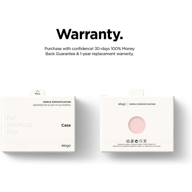 Elago Clear Hang Case for Apple Airpods Pro - Pink